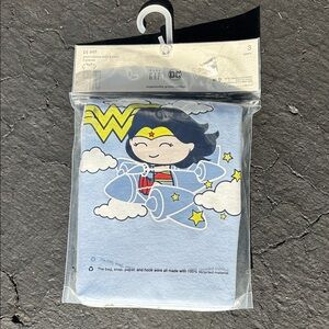 DC Wonder Woman Pajama Set - Light Blue
